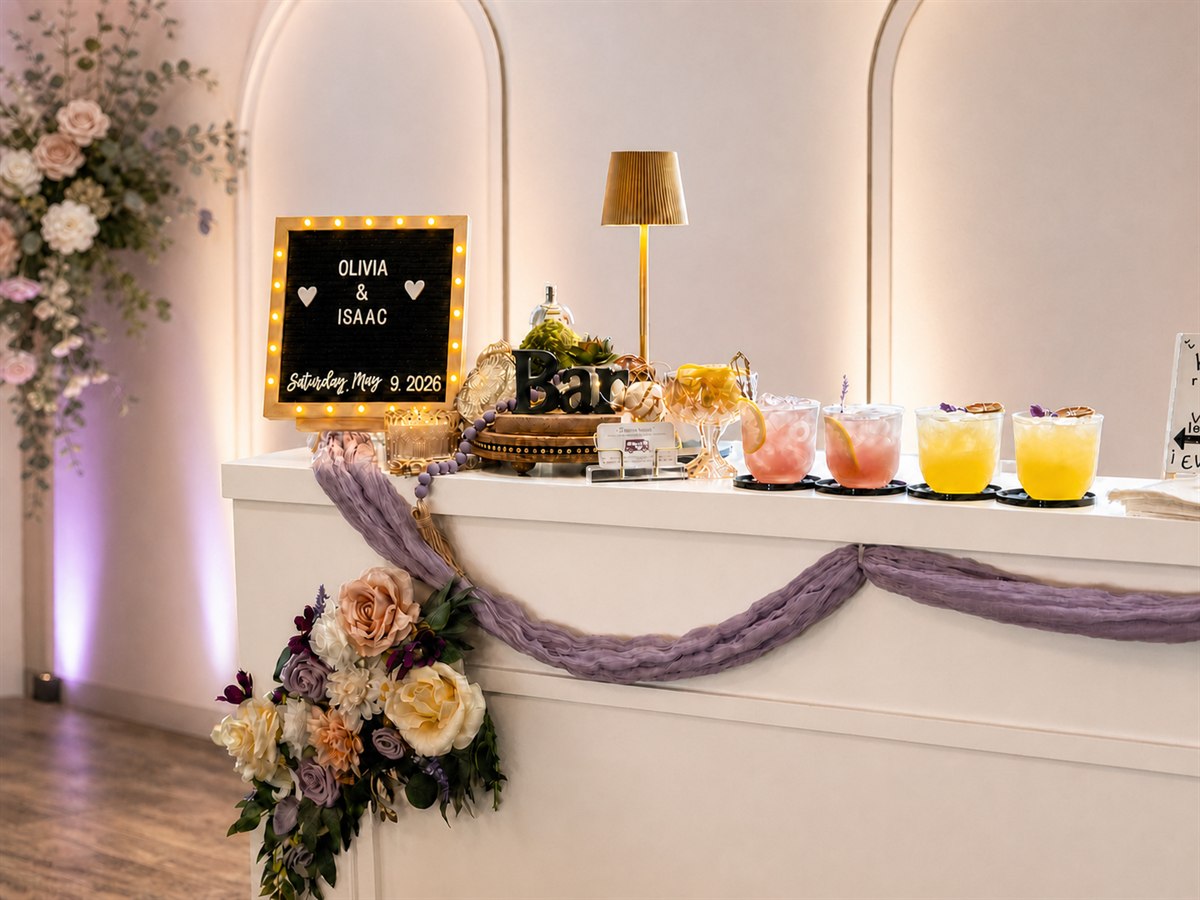 Wedding mobile bar service in Houston